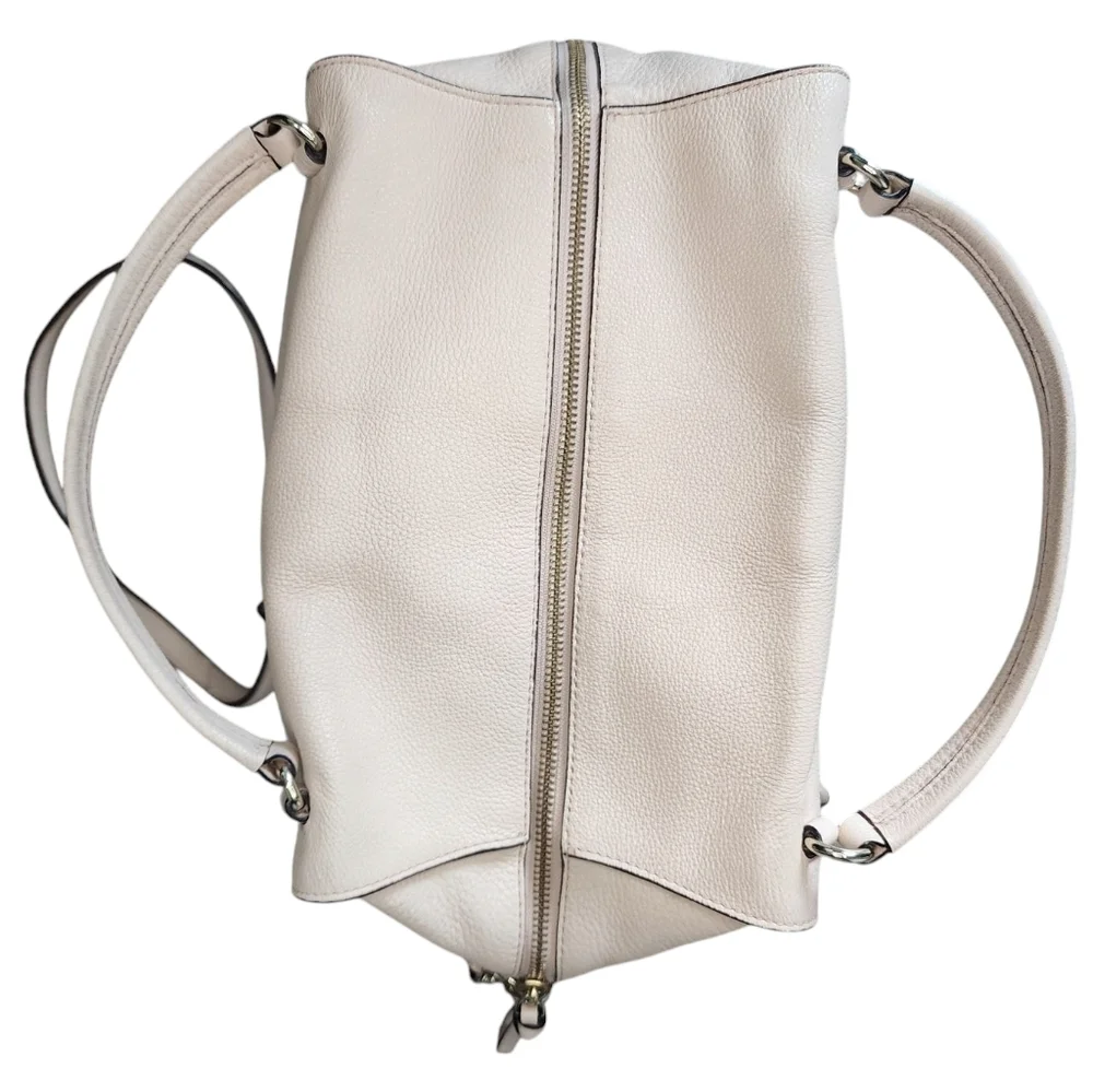 KATE SPADE Ashby place abbot satchel bag, cream/pale pink, crossbody/handbag